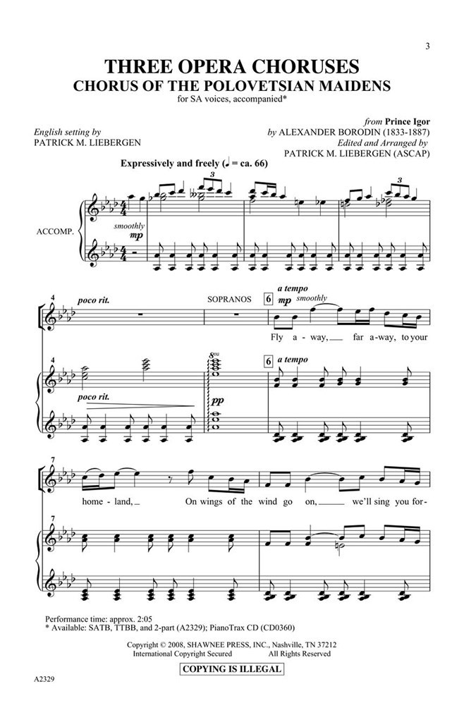 Three Opera Choruses